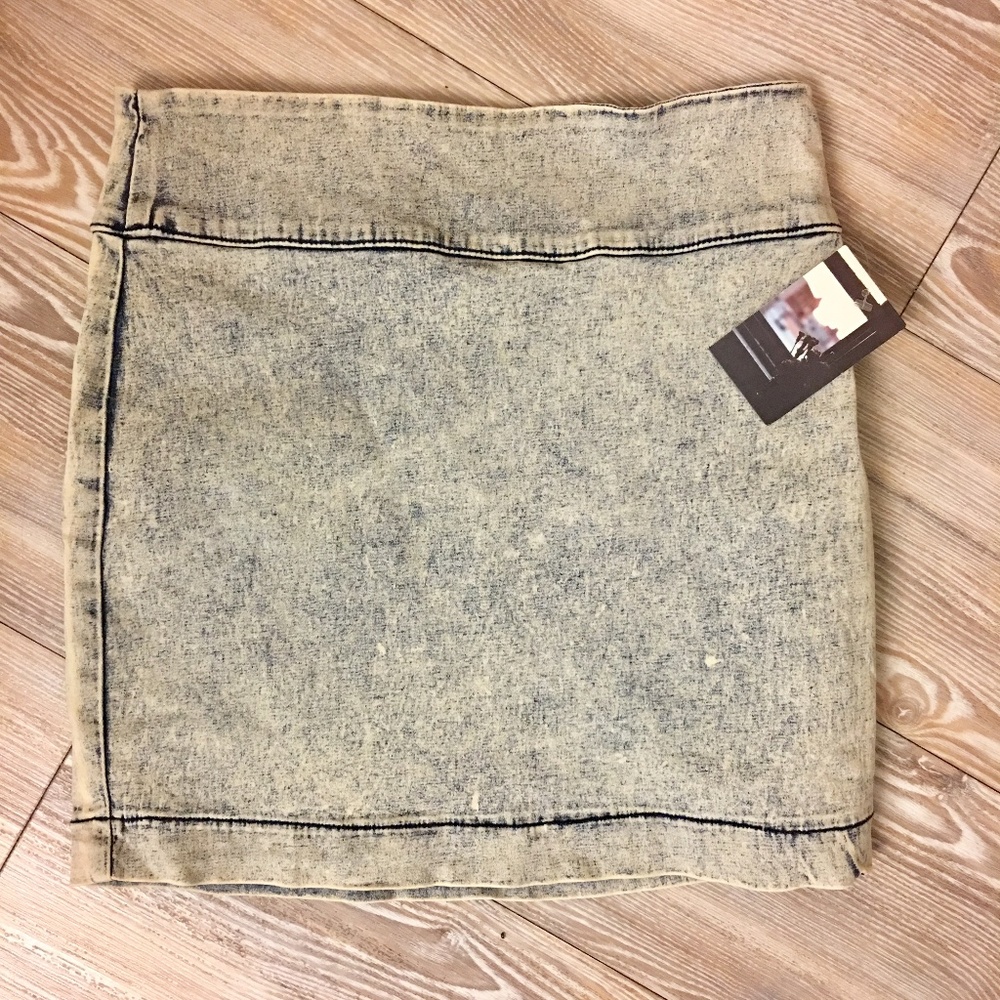 Vintage Denim Skirt